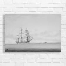Vintage sailing ship black - sailing,