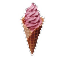 SOFT ICE CREAM WAFFLE CONE