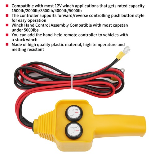 Winch wired controller hand - controller,