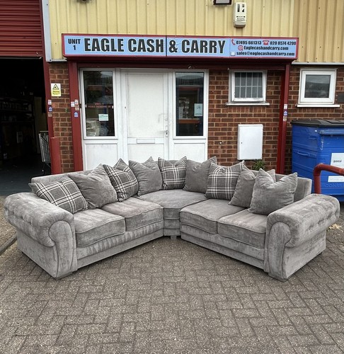 Large chenille grey verona - grey,