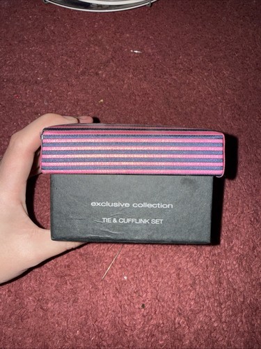 Mens tie and cufflink gift - , set