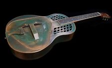 Tricone Resonator Guitar - Relic 'Rat Rod' Brass Body