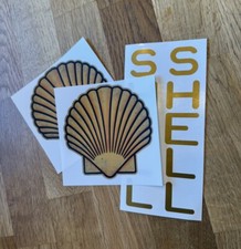 Shell Clam Sticker Decal Set 2