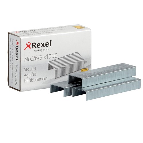 Rexel 6 staples for - 26/6,