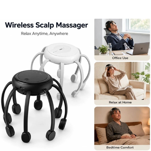Electric scalp head massager - electric,