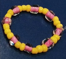 Yellow Pink Stackable Boho