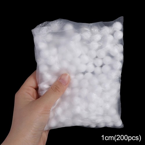 Bag round white 10cm - white, 1~10cm