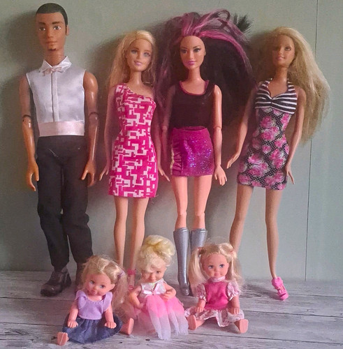 Lot barbie ken raquelle - barbie,ken,,