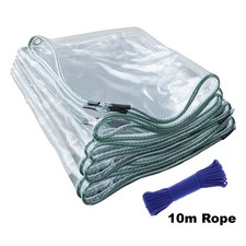 Clear Tarpaulin 420g/m² Heavy