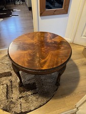 Wooden Oval Coffee Table