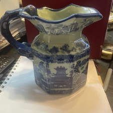 Vintage ironstone willow - vintage,