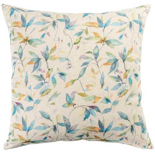 Watercolour leaves linen - leaves, blend
