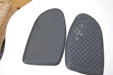 Suzuki  K10 mk1,  K11 mk1, K15 mk1  PETROL TANK RUBBER GRIPS 1 PAIR  NOS