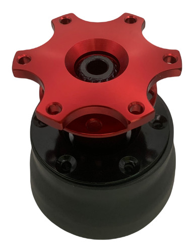 Red quick release steering - quick,
