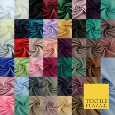 46 COLOURS Premium Plain Smooth Heavy Matt Duchess Bridal Satin Fabric Dress 60"
