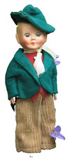 Vintage costume Doll Ireland