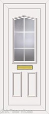 WHITE FULL HEIGHT UPVC DOOR