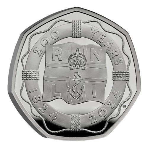 2024 rnli 50p - 50p, from