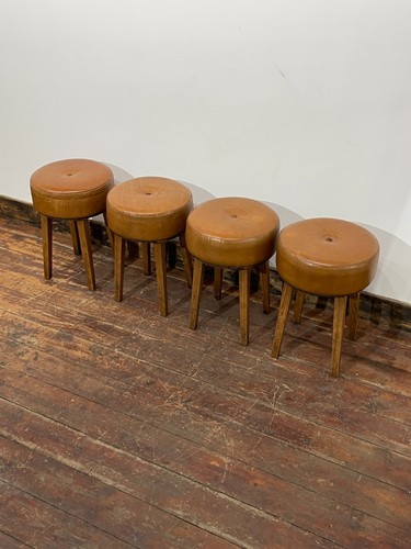 Set genuine leather - of, 4
