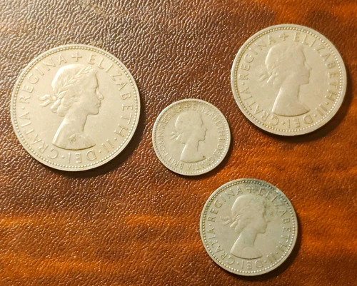 British coin lot 1962 - british, half