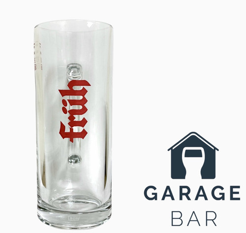 Single fruh kolsch beer - fruh, glass