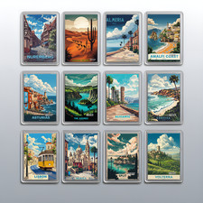 Acrylic Travel City Holiday