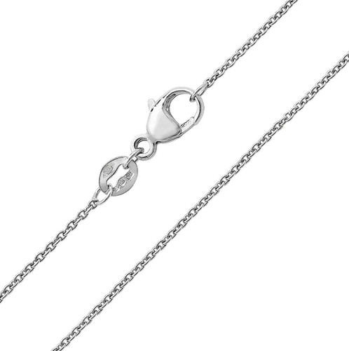 Rolo chain platinum 950 ladies - platinum,