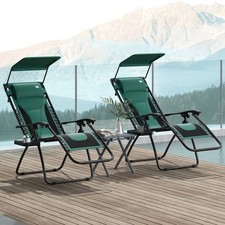 2 Pcs Zero Gravity Lounger