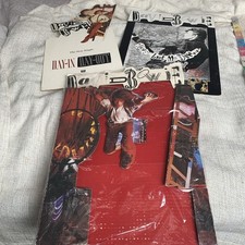 Original 1987 David Bowie display promo cards x 3