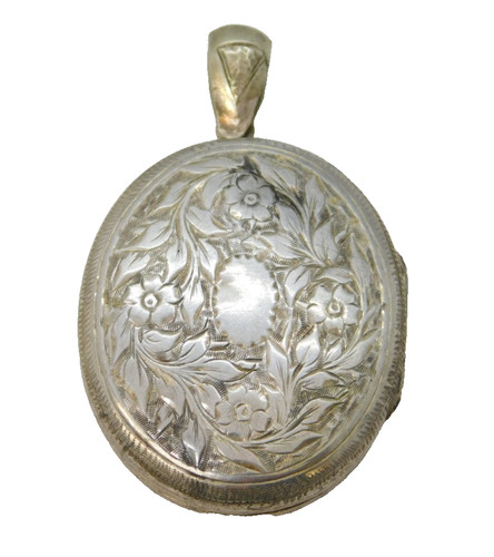 Victorian sterling silver - sterling, back