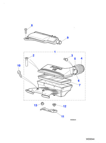 Jaguar genuine aircleaner - jaguar,
