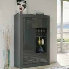 140cm Modern Grey Matt Body
