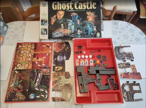 Vintage games ghost castle - vintage,