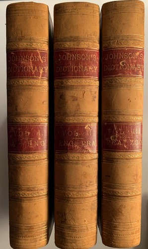 Samuel johnson dictionary of - johnson,