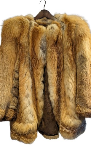 Beautiful vintage red fox fur - vintage,