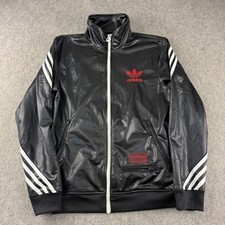 Adidas Jacket Mens Small Black