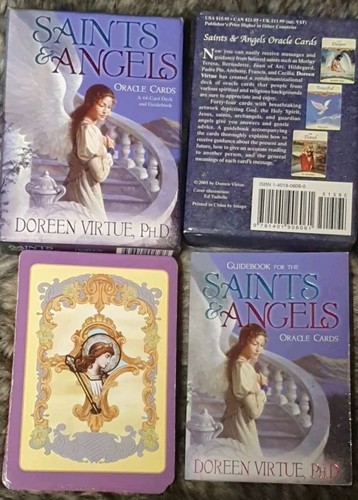 Saints angels oracle cards - saints,