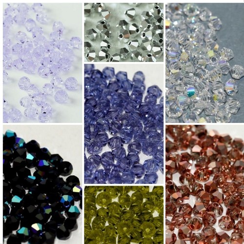 3mm beads preciosa crystal - 3mm,