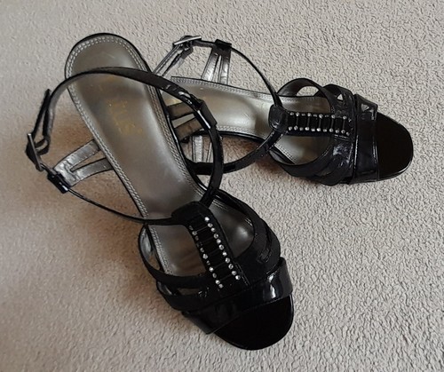 Ladies lotus black - lotus, sandals