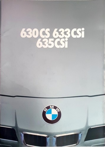 Bmw e24 630cs 633csi - e24,