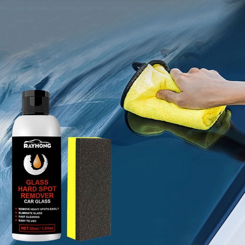 Car glass oil film removing - car,