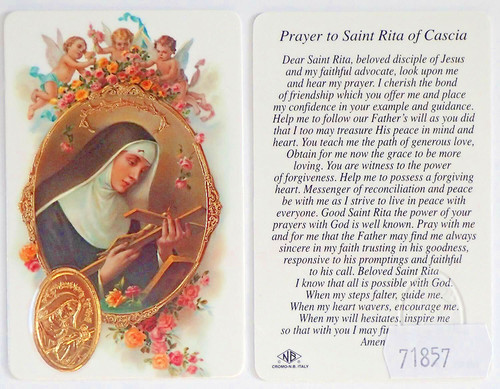 Prayer saint rita - to,