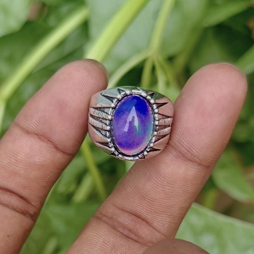 Color changing mood ring - color, ring,