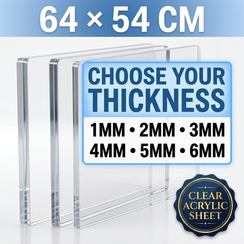 Crystal clear acrylic - clear,