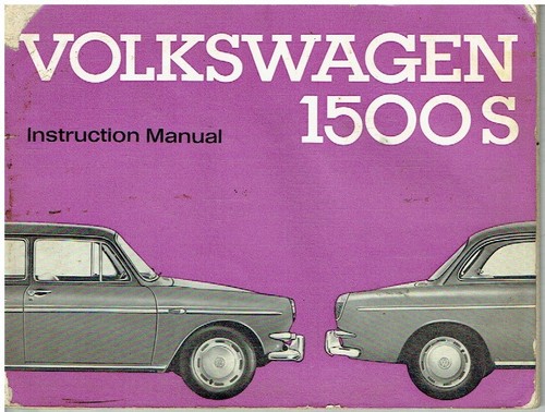 Type 1500s notchback - vw,