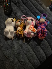 X4 Beanie Boo Keyrings Key