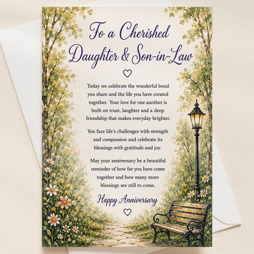 Cherished daughter - to, &