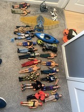 Vintage Action Man Job Lot 90s Hasbro Figures Vehicles Accessories Bundle