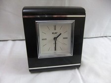 KLIK Black Quartz Mantle Clock Height 15 x 12 x 6 cm