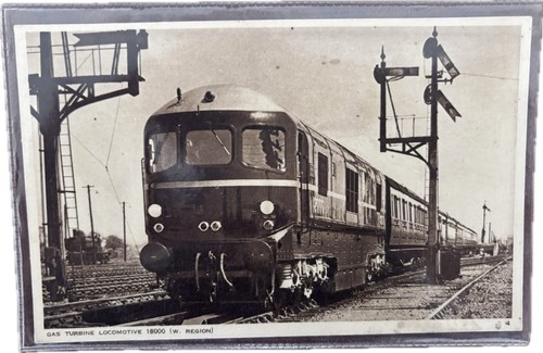Gas turbine locomotive - gas,